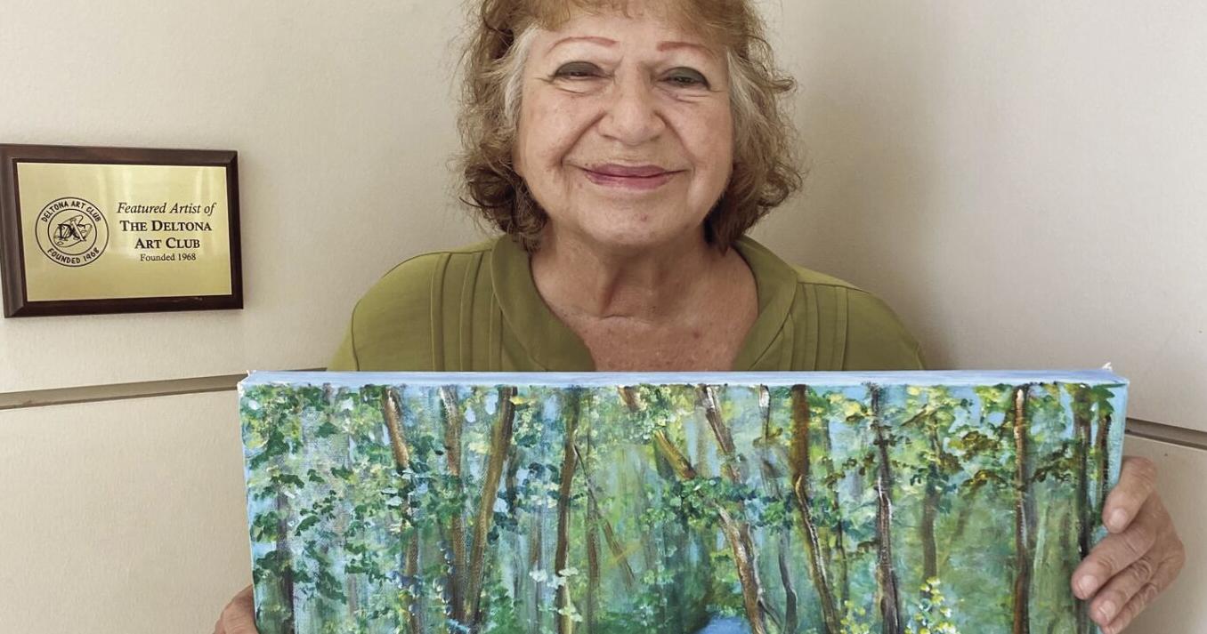 FeaturedA serene setting gets Deltona artist featured for April