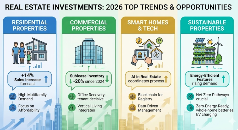 Real Estate Market Trends to Watch in 2026